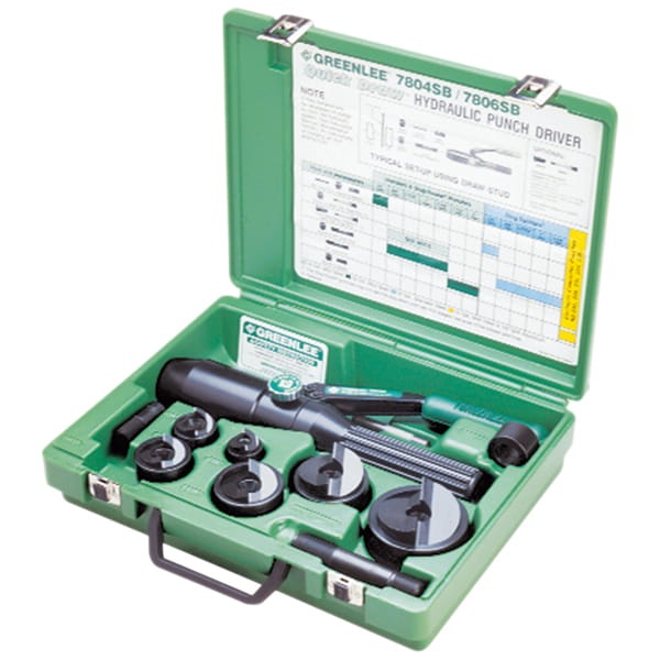 Wycinak hydrauliczny do otworów M16-40 KLAUKE / GREENLEE 50356143SET
