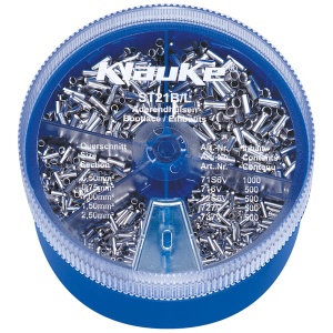 ST21B KLAUKE Zestaw tulejek nieizolowanych 0,5-2,5 mm²