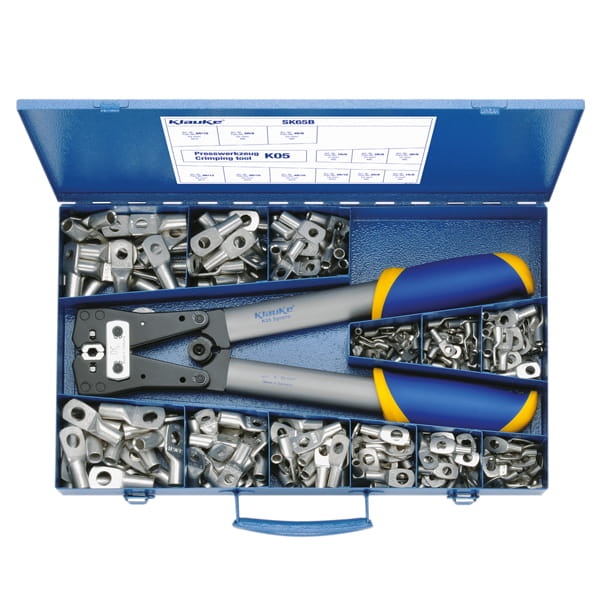 SK 65B Zestaw walizkowy z praską K05 KLAUKE 6-50 mm²